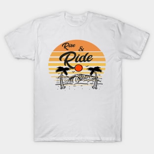 Rise & Ride Surfing T-Shirt